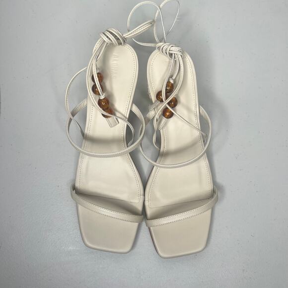 Alohas Lace Up Imani Espadrille Heel Sandals Size 40/ US 9 - Picture 11 of 12